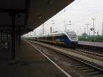 Ein VT 643 Trio der NordWestBahn macht sich auf den Weg, vom Sonderzug Einsatz auf der RB 31, nach Ostwestfalen. 31.05.2008