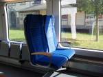 Der Innenraum eines VT 643 des Westpfalznetzes. 14.09.2008