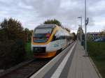 VT 2.07a der eurobahn als RB 73 aus Bielefeld Hbf in Lemgo-Lttfeld. 09.10.2008