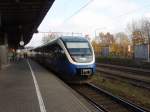 VT 719 der NordWestBahn als RB 75 nach Bielefeld Hbf in Osnabrck Hbf. 08.11.2008