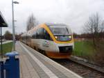 VT 2.04 a der eurobahn als RB 73 aus Bielefeld Hbf in Lemgo-Lttfeld. 20.12.2008