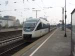 Zwei VT 643 der NordWestBahn als RE 14 nach Borken (Westf.) in Essen Hbf. 12.04.2009