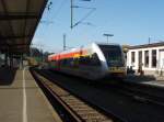 Ein VT 646 der Hellertalbahn als RB 96 nach Dillenburg in Betzdorf (Sieg). 12.10.2008