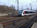 Ein VT 648 als RB 40 nach Essen Hbf bei der Ausfahrt aus Hagen Hbf. 21.04.2006
