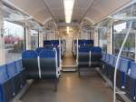 Der Innenraum eines VT 648. 15.11.2008