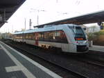 VT 121207 der RheinRuhrBahn als S 7 aus Wuppertal Hbf in Solingen Hbf. 12.04.2025