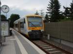 650 132 der Rhenus Veniro als RB 47 nach Alzey in Kirchheimbolanden. 21.05.2009