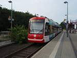 442 der City-Bahn Chemnitz als C 13 nach Aue (Sachs) in Burgstdt. 15.07.2025