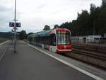 442 der City-Bahn Chemnitz als C 13 nach Burgstdt in Aue (Sachs). 15.07.2025