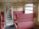 Der Innenraum eines Bn-Wagens. 14.04.2006