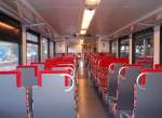 Der Innenraum eines ET 427 der Abellio Rail NRW. 06.08.2008