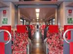 Der Innenraum eines ET 427 der Abellio Rail NRW. 02.10.2008