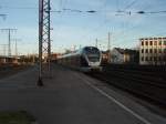 ET 23008-A der Abellio Rail als RB 40 aus Hagen Hbf bei der Einfahrt in Essen Hbf. 25.01.2009