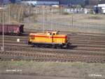 Lok 45 setzt im Werk um. 11.04.07