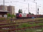 145 CL 001 rollt mit ein Kokszug nach Ziltendorf durch Eisenhttenstadt. 24.05.07