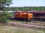 Noch ein Bild der 58 beim Rangieren.20.06.07