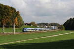 430 022 und 430 003 auf dem Weg nach Mnchen. Aufgenommen am 15. Oktober 2025 bei Axdorf.