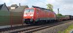 BR 189 822 DB Cargo mit Mischer durch Haste am 14.Mai 2022