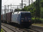 BR 152 138-4 (AlbatrosExpress) mit Containerzug durch HH-Harburg -> HH-Hafen. 31.05.2025