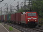 BR 152 159-0 DB Cargo als Containerzug durch HH-Harburg -> Hamburg Hafen. 29.05.2025