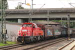BR 261 092-1 mit GZ durch HH-Harburg Richtung Maschen/Buchholz.  1.8.2025