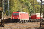 BR 185 233-4 D-DB mit einem Gemischten GZ durch HH-Harburg Richtung Norden. 9.Oktober 2025
