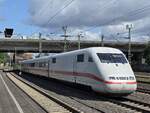 BR 401 006/506 (Tz. 106  Itzehoe ) als (ICE 787 Hamburg Dammtor -> Mnchen Hbf) bei der Ausfahrt HH-Harburg. 19.06.2025