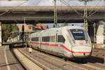 BR 412 023 (Tz. 9023) als (ICE 1709 Hamburg-Altona -> Berlin Hbf) beei der Ausfahrt HH-Harburg Richtung Lneburg.  9.Oktober 2025