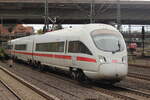 BR 411 067/567 ( Traunstein) + 411 005/505 ( Dresden) als (ICE 1603 Hamburg-Altona -> Berlin Hbf) bei der Ausfahrt HH-Harburg Richtung Uelzen.  9.Oktober 2025