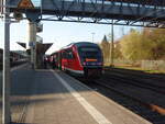 642 179 als RE 97 nach Brilon Stadt in Marburg (Lahn). 12.04.2025
