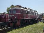 E19 12 (119 012) beim Sommerfest DB Museum Koblenz. 14.06.2025