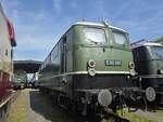 E50 091 (BR 150 091) beim Sommerfest DB Museum Koblenz. 14.06.2025