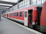 Ein Bduu Fahrradwagen im RE nach Salzburg Hbf in Mnchen Hbf. 01.08.2006