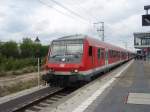 Ein Wittenberger Steuerwagen als RE aus Frankfurt (Main) Hbf in Heidelberg Hbf. 19.07.2008