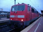 111 129 als RB 50 nach Mnster (Westf.) Hbf in Dortmund Hbf. 12.04.2006