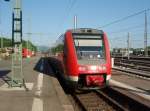 612 046 als RE Bestwig - Kassel-Wilhelmshhe in Kassel Hbf. 24.05.2008