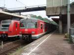 420 377 als S 9 nach Haltern am See in Wuppertal Hbf. 31.05.2008