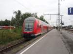 Ein Doppelstock Steuerwagen als RE 5 nach Koblenz Hbf in Emmerich. 13.09.2008