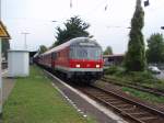 Ein Karlsruher Steuerwagen als RB 48 nach Wuppertal Hbf in Bonn-Mehlem. 13.09.2008