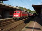 110 450 als RB 48 aus Bonn-Mehlem in Wuppertal Hbf. 13.09.2008