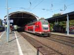 Ein Doppelstock Steuerwagen als RE 5 Koblenz Hbf - Emmerich in Bonn Hbf. 14.09.2008