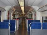 Der Innenraum eines ET 423. 15.11.2008