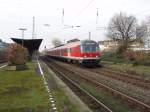 Ein Karlsruher Steuerwagen als RB 59 Dortmund Hbf - Soest in Dortmund-Hrde. 29.11.2008