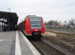 425 081 als RB 89 Paderborn Hbf - Rheine in Soest. 09.12.2008