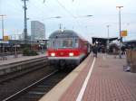 Ein Karlsruher Steuerwagen als RB 50 nach Mnster (Westf.) Hbf in Dortmund Hbf. 13.12.2008