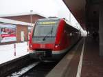 422 034 als S 2 nach Recklinghausen Hbf in Dortmund Hbf. 02.01.2009 