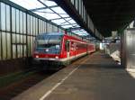 628 533 als RB 37 nach Duisburg-Entenfang in Duisburg Hbf. 19.04.2009