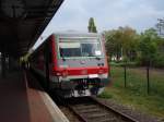 928 661 als RB 32 aus Wesel in Bochholt. 19.04.2009