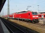 146 031 als RE 6 Minden (Westf.) - Dsseldorf Hbf in Dortmund Hbf. 26.04.2009