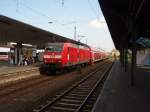 146 021 als RE 5 aus Emmerich in Koblenz Hbf. 22.05.2009
